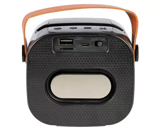 Boxă portabilă PARTY Karaoke KARAKID10 Black cu iluminare RGB și microfon - Imagine 5