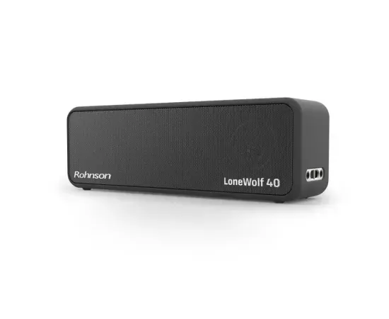 Boxa portabilă ROHNSON LoneWolf RS-1040 Black – Putere 40W, autonomie 12h, Bluetooth 5.0 - Imagine 1