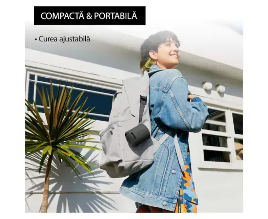 Boxa portabilă Sony SRS-XB100B Negru – Sunet puternic într-un format compact - Imagine 6