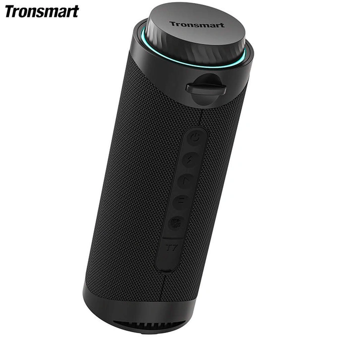 Boxa Portabila Tronsmart T7, Bluetooth, 30W, IPX7 Waterproof, Autonomie 12 ore, Negru - Imagine 1
