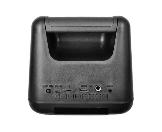 Boxa portabilă V-TAC SKU-6663 Black cu Bluetooth și lumini LED - Imagine 4