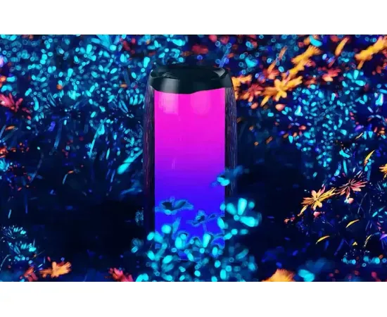 Boxa portabila VIPFAN BS05 RGB, Black - Imagine 4