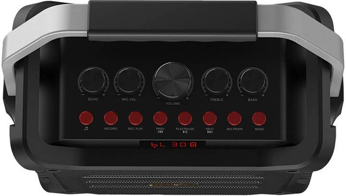 Boxa portabila, W-KING, Bluetooth, K3H 100W, Negru - Imagine 3