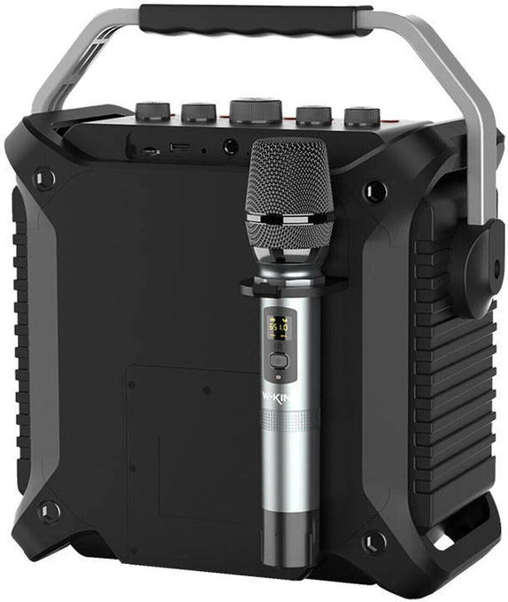 Boxa portabila, W-KING, Bluetooth, K3H 100W, Negru - Imagine 4