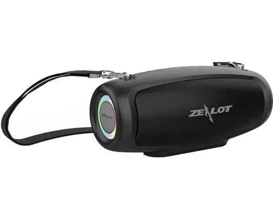 Boxă portabilă ZEALOT S37L Black – sunet puternic și autonomie extinsă - Imagine 1