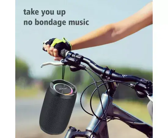 Boxa portabilă ZEALOT S49 Black – sunet puternic și autonomie extinsă - Imagine 4