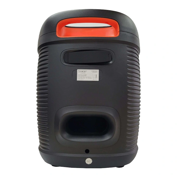 Boxa SPACER portabila bluetooth Bear, AUX audio, radio FM, USB/microSD, negru - Imagine 6