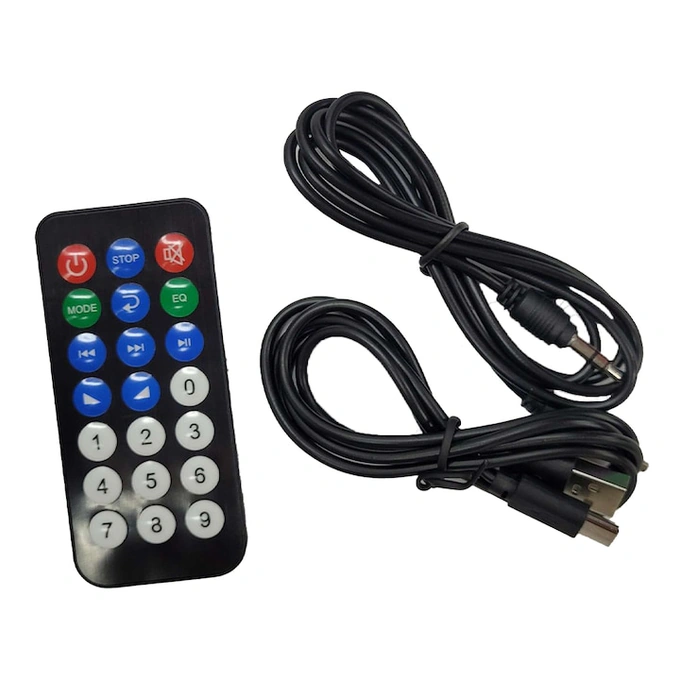 Boxa SPACER portabila bluetooth Bear, AUX audio, radio FM, USB/microSD, negru - Imagine 7