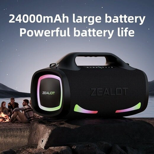 Zealot S79 Boxă Bluetooth, 100W, Negru - Imagine 4
