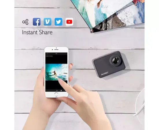 Camera de acțiune AKASO V50 Pro 4K Ultra HD - Imagine 3