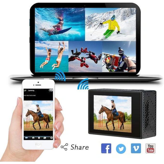 Camera video de acțiune AKASO Brave 4 - Imagine 4