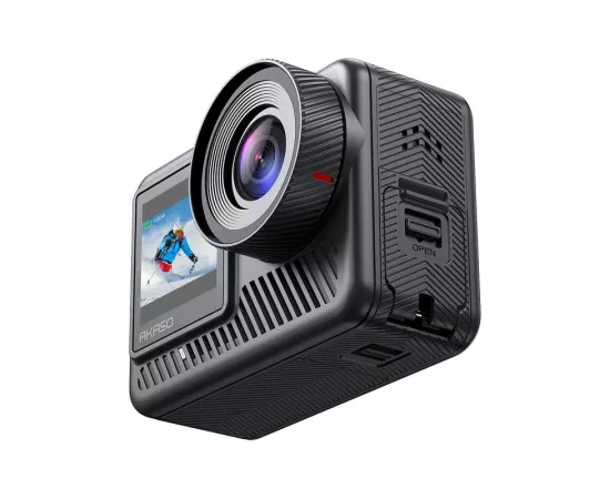 Camera video de acțiune AKASO Brave 8 Lite – 4K, 20MP, stabilizare EIS 4.0 - Imagine 4