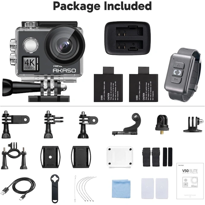 Camera video de acțiune AKASO V50 Elite - Imagine 3