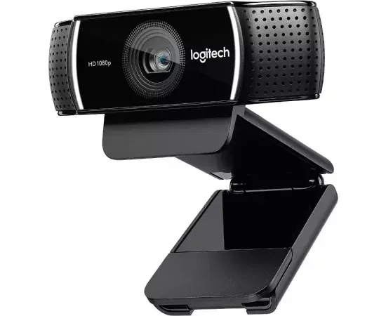 Camera Web LOGITECH C922 Pro Stream 960-001088, Full HD, USB, Black - Imagine 1