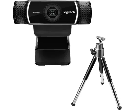 Camera Web LOGITECH C922 Pro Stream 960-001088, Full HD, USB, Black - Imagine 4