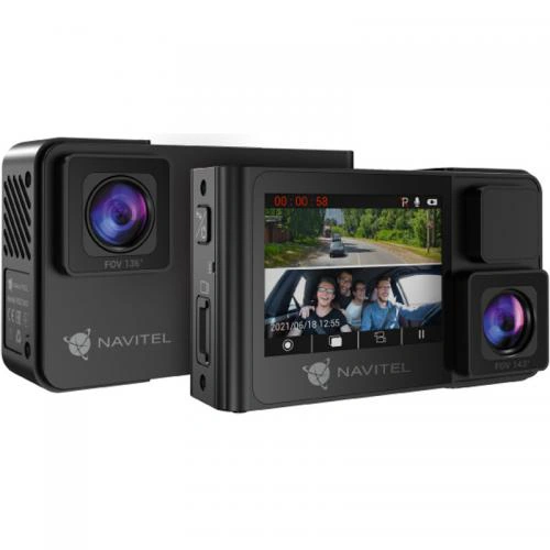 NAVITEL Cameră auto DVR NAVITEL RS2 DUO, Full HD, Night Vision, Black - IT-Fashion.ro
