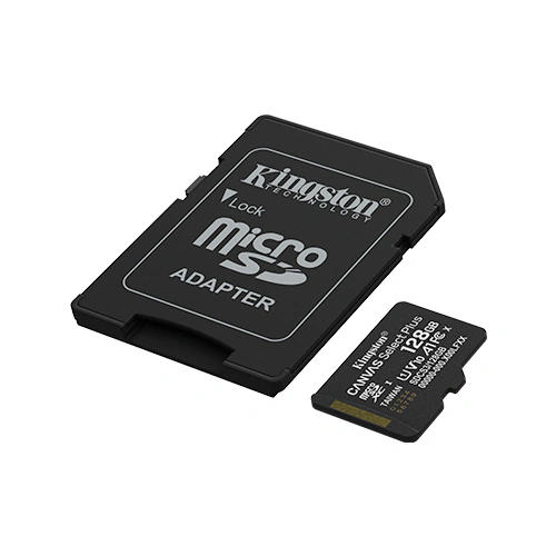 KINGSTON Card de memorie KINGSTON Canvas Select Plus SDCS3/128GB, 128GB, Clasa 10 + Adaptor SD - IT-Fashion.ro