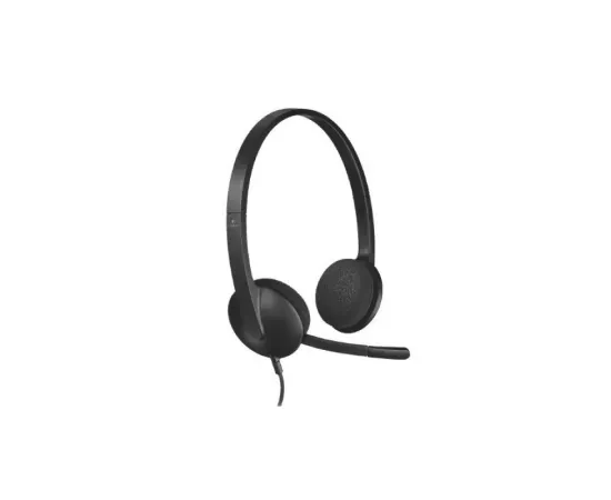Casti cu microfon LOGITECH H340 981-000475, Black - Imagine 4