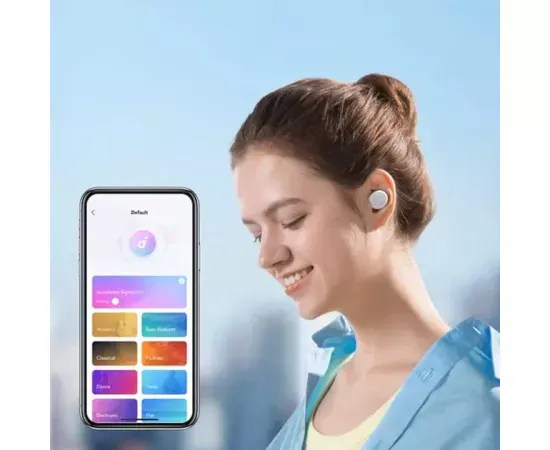 Căști wireless ANKER SoundCore A25i TWS Bluetooth 5.3, White - Imagine 4