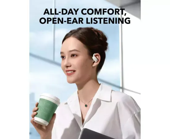 Căști wireless ANKER SoundCore AeroFit 2 A3874G21 Bluetooth 5.4 White - Imagine 4