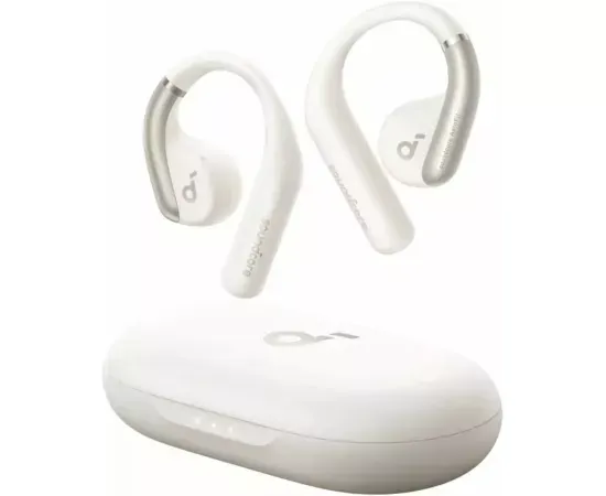 Căști wireless ANKER SoundCore AeroFit A3872G21 – Bluetooth 5.3, IPX7, autonomie 42h, White - Imagine 1