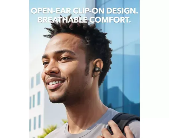 Căști wireless ANKER SoundCore C40i A3331GZ1 Bluetooth 5.3, Open-Ear, Negru - Imagine 5