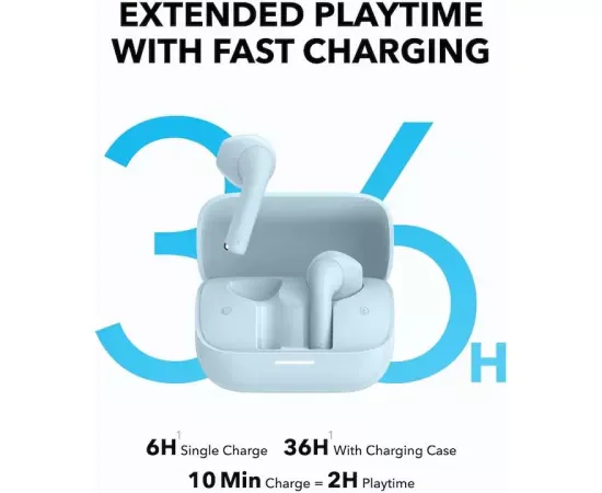 Casti wireless ANKER Soundcore K20i A3994G31, Bluetooth 5.3, Blue - Imagine 5