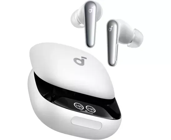 Căști wireless ANKER SoundCore Liberty 4 Pro A3954G21 – Sunet Hi-Fi, Bluetooth 5.3, ANC, White - Imagine 1