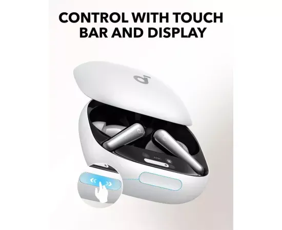 Anker Căști wireless ANKER SoundCore Liberty 4 Pro A3954G21 – Sunet Hi-Fi, Bluetooth 5.3, ANC, White - IT-Fashion.ro