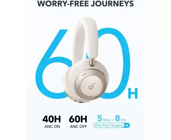 Căști wireless ANKER Soundcore Space One Pro A3062G21 cu Bluetooth 5.3 și ANC adaptiv - Imagine 3