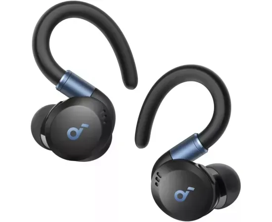 Căști wireless ANKER Soundcore Sport X20 A3968G11 cu Bluetooth 5.3 și ANC, rezistență IP68, culoare neagră - Imagine 1