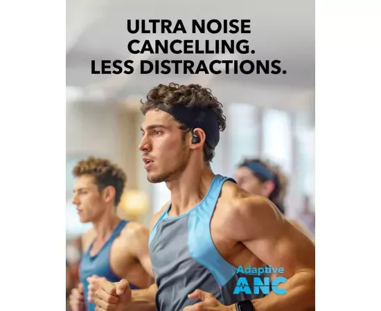 Căști wireless ANKER Soundcore Sport X20 A3968G11 cu Bluetooth 5.3 și ANC, rezistență IP68, culoare neagră - Imagine 3