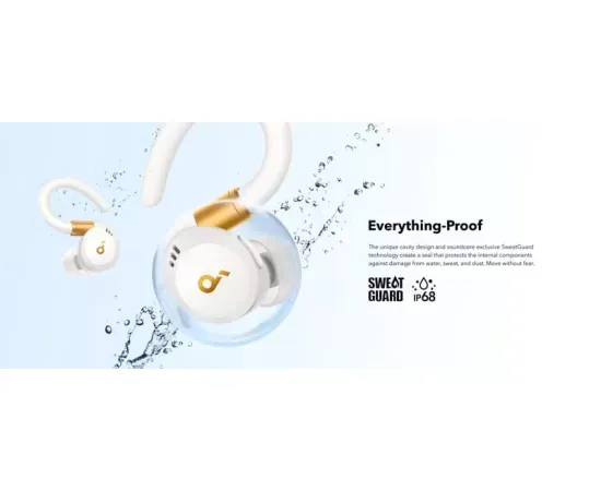 Căști wireless ANKER Soundcore Sport X20 A3968G21 – Bluetooth 5.3, rezistență IP68, sunet premium pentru sport - Imagine 3