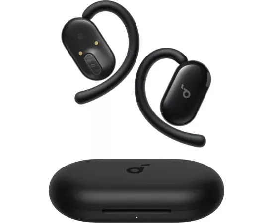 Căști wireless ANKER Soundcore V20i A3876G11 – Bluetooth 5.4, autonomie 36 ore, IP55, Black - Imagine 1