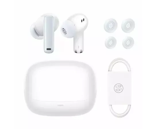 Căști wireless BASEUS Bowie M2s Bluetooth 5.3 cu ANC - White - Imagine 4