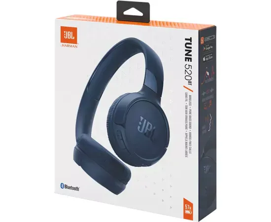Casti wireless JBL Tune 520BT, Blue - Imagine 9