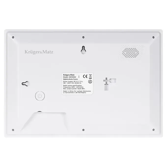 Rama Foto Digitala KRUGER & MATZ KM1100W, Ecran 10.1'' / IPS, Sistem de operare Android 6.1, White - Imagine 4
