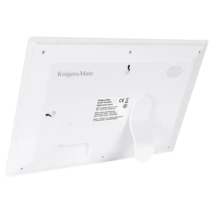 Rama Foto Digitala KRUGER & MATZ KM1100W, Ecran 10.1'' / IPS, Sistem de operare Android 6.1, White - Imagine 5