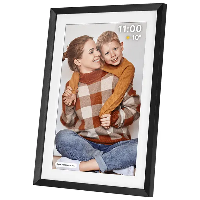 Rama Foto Digitala KRUGER & MATZ KM1103, Ecran 10.1'' / IPS, Ambilight, Sistem de operare Android 6.1, Black - Imagine 3