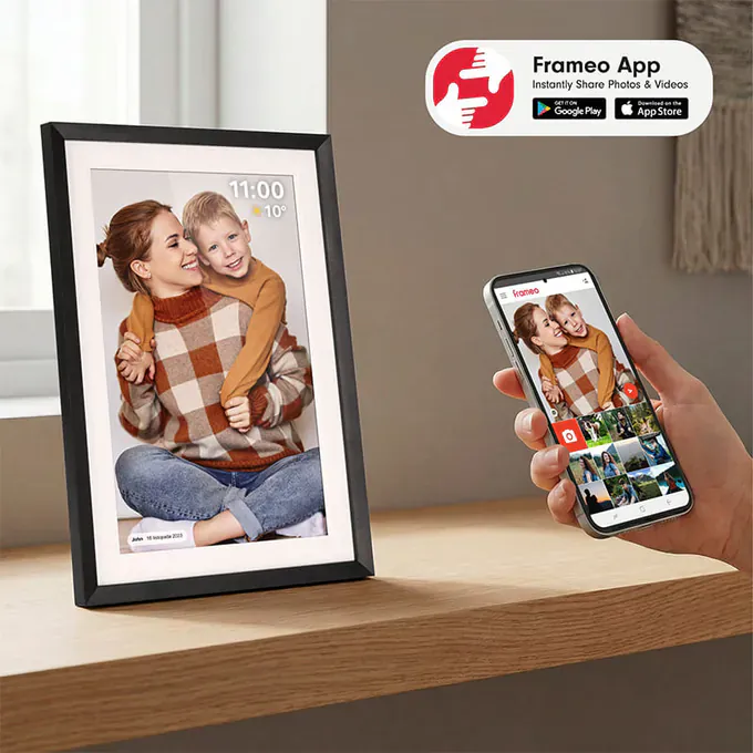 Rama Foto Digitala KRUGER & MATZ KM1103, Ecran 10.1'' / IPS, Ambilight, Sistem de operare Android 6.1, Black - Imagine 7