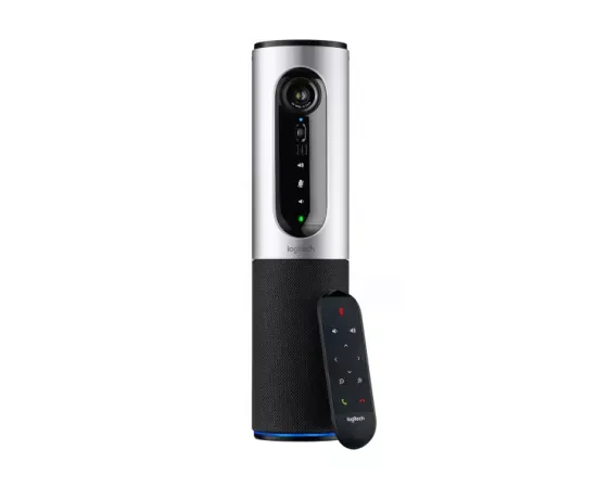 Sistem videoconferinta LOGITECH Connect 960-001034, Full HD, USB/Bluetooth, Silver - Imagine 1