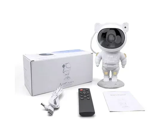 Proiector laser stele galaxie OEM BOOSTARMAN, Model Astronaut, Alb - Imagine 10