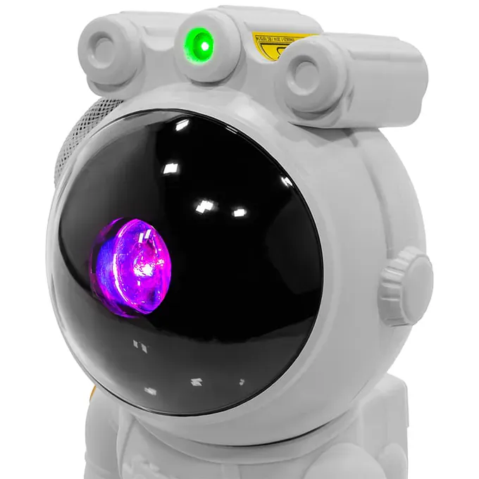 Proiector laser stele galaxie OEM BOOSTARMAN, Model Astronaut, Alb - Imagine 5