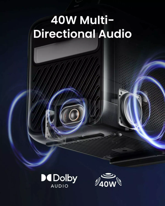 Videoproiector ANKER Nebula Mars 3 D2333211, 1000lm Full HD, Black - Imagine 2