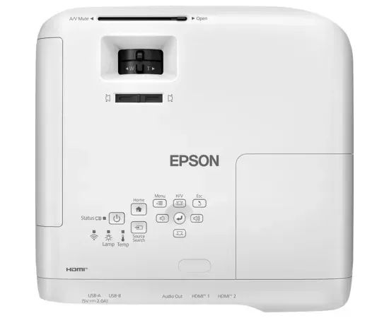 Videoproiector EPSON EB-W55 – Luminozitate 4000 ANSI, rezoluție WUXGA 1920x1200, contrast 16.000:1 - Imagine 3