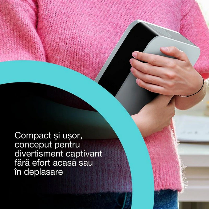 Videoproiector EPSON Lifestudio Pop EF-61R, 700lm Full HD, Tehnologie 3LCD, Sunet Bose, Rose Quartz - Imagine 12