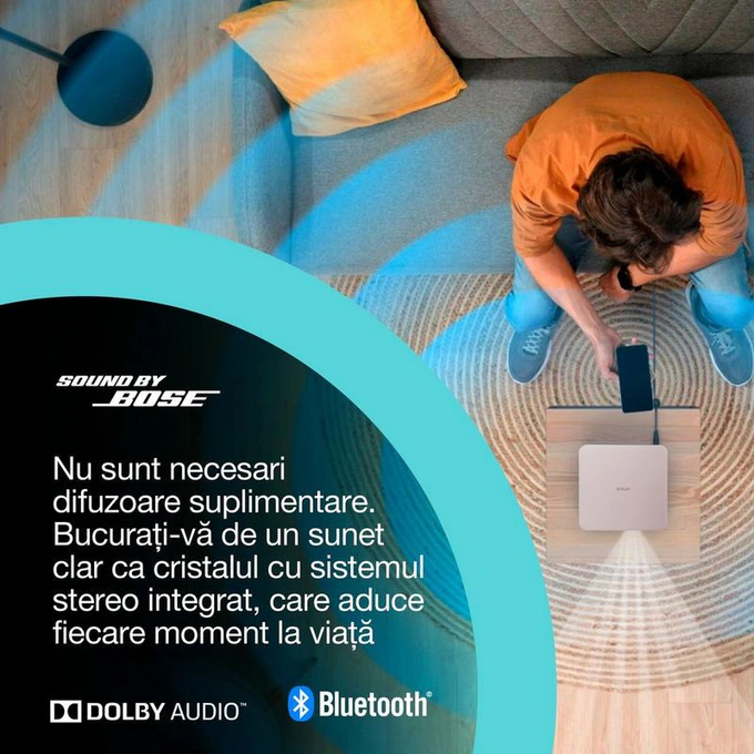 Videoproiector EPSON Lifestudio Pop EF-61R, 700lm Full HD, Tehnologie 3LCD, Sunet Bose, Rose Quartz - Imagine 9