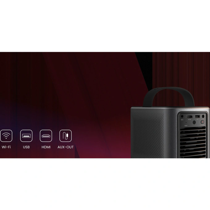 Videoproiector NEBULA Mars 3 Air D2325212, 400lm Full HD, Gray - Imagine 8