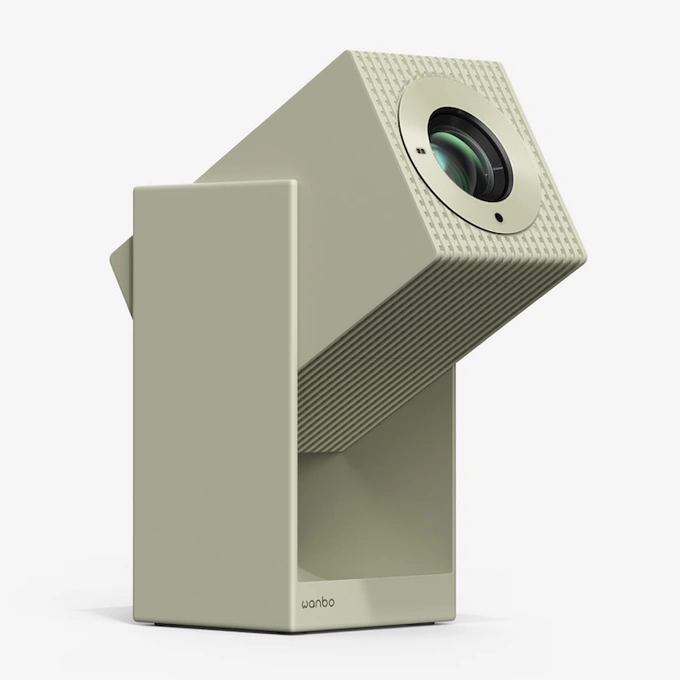 Videoproiector XIAOMI Wanbo Cube 2 Pro, Beige Green - Imagine 2