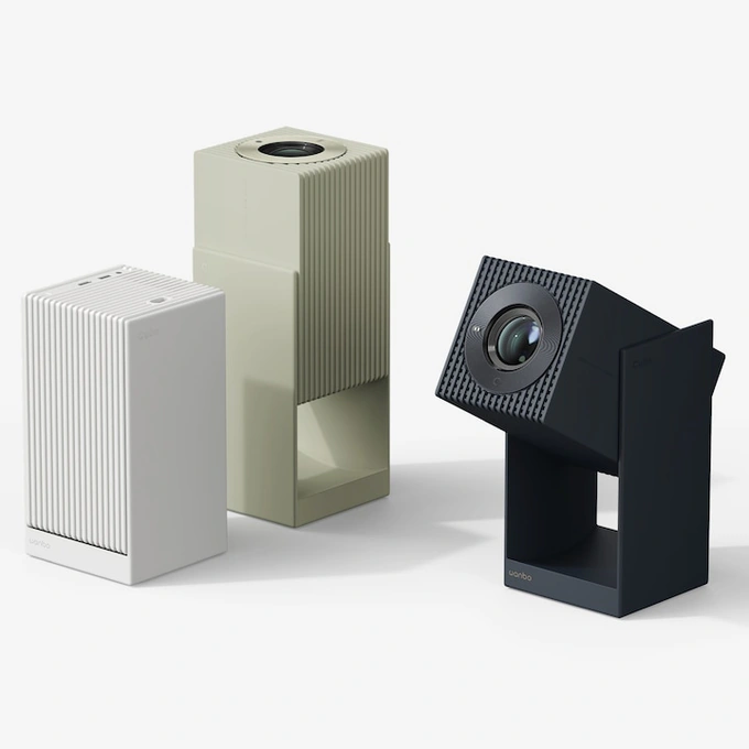 Videoproiector XIAOMI Wanbo Cube 2 Pro, Beige Green - Imagine 6